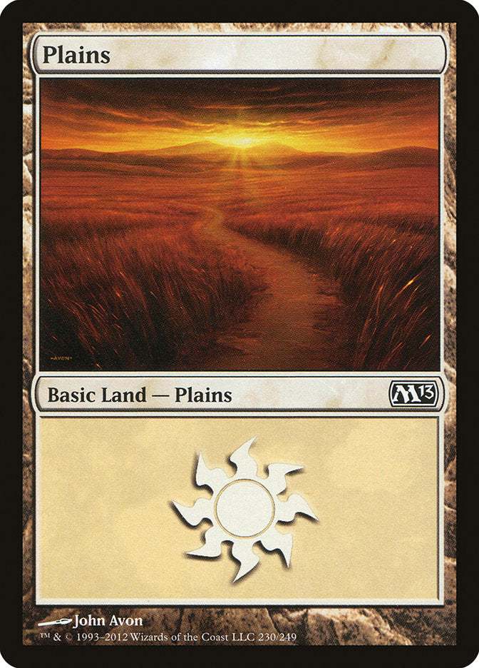 Plains (230) [Magic 2013] | PLUS EV GAMES 