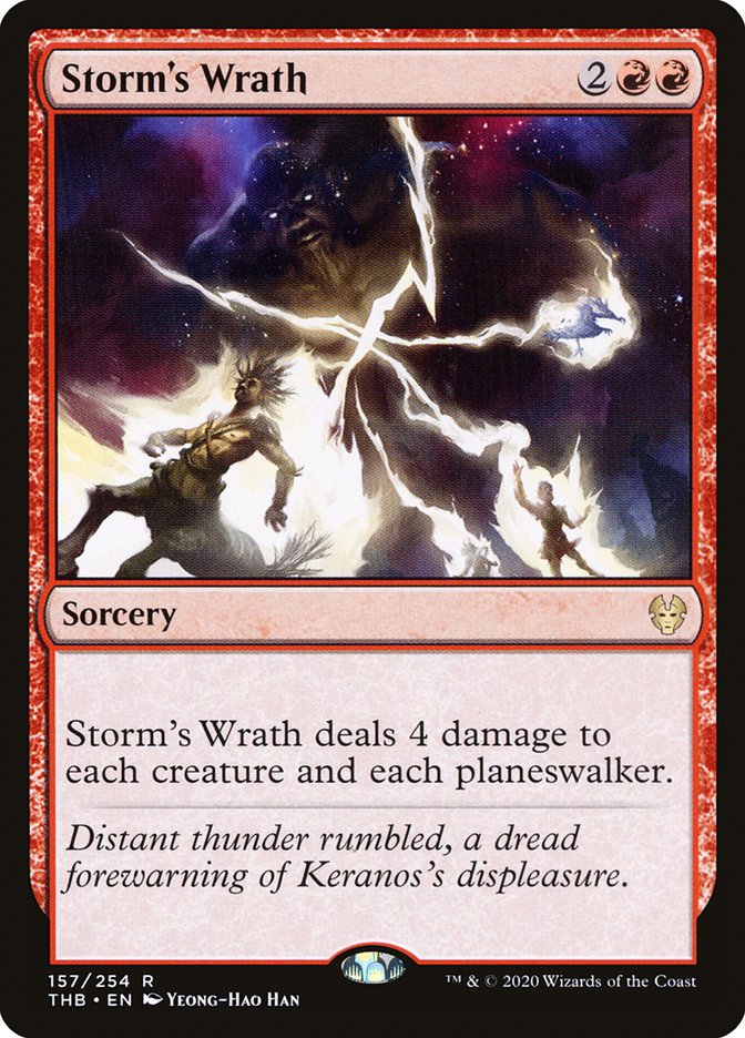 Storm's Wrath [Theros Beyond Death] | PLUS EV GAMES 