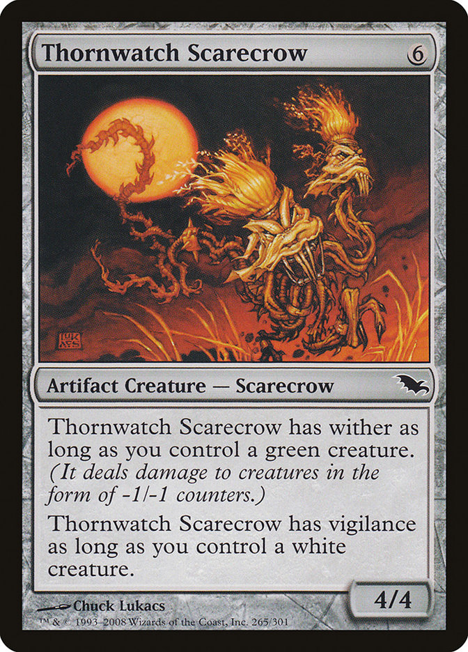 Thornwatch Scarecrow [Shadowmoor] | PLUS EV GAMES 