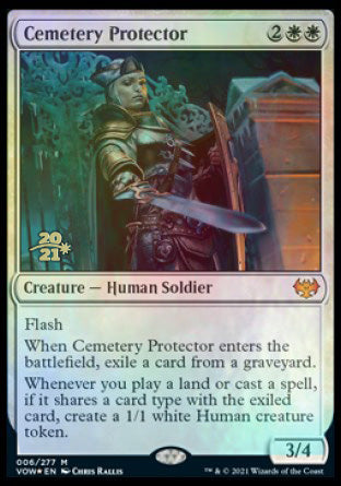 Cemetery Protector [Innistrad: Crimson Vow Prerelease Promos] | PLUS EV GAMES 