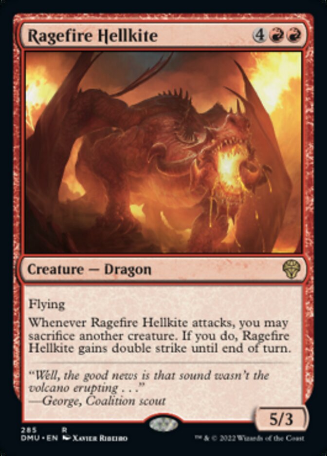 Ragefire Hellkite [Dominaria United] | PLUS EV GAMES 
