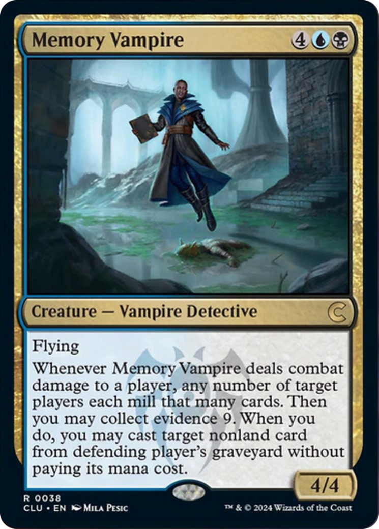 Memory Vampire [Ravnica: Clue Edition] | PLUS EV GAMES 