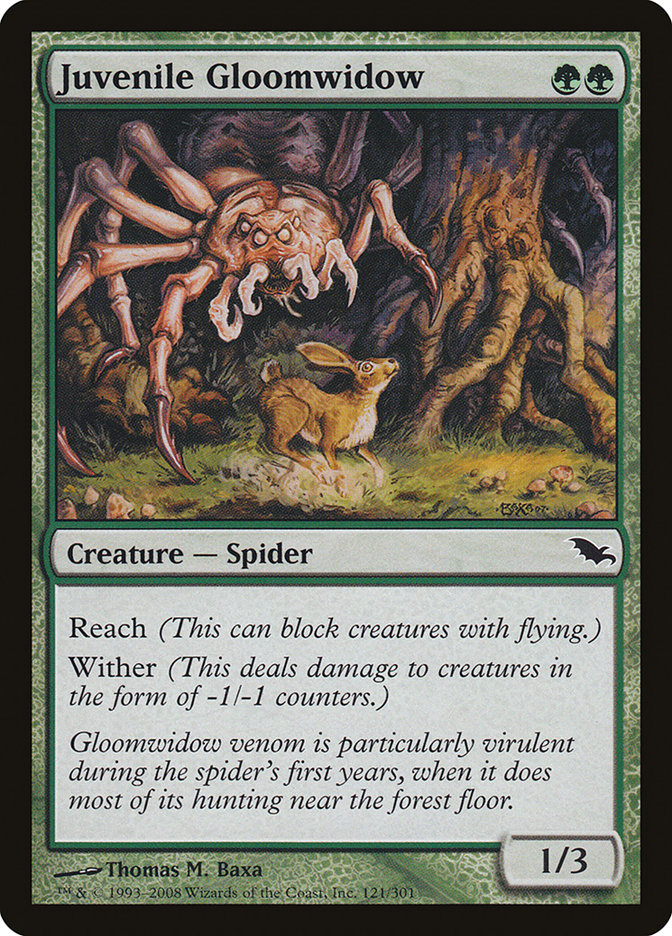 Juvenile Gloomwidow [Shadowmoor] | PLUS EV GAMES 