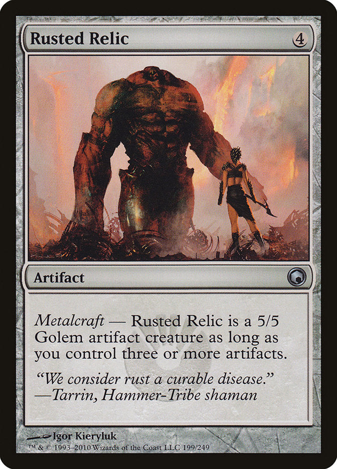 Rusted Relic [Scars of Mirrodin] | PLUS EV GAMES 