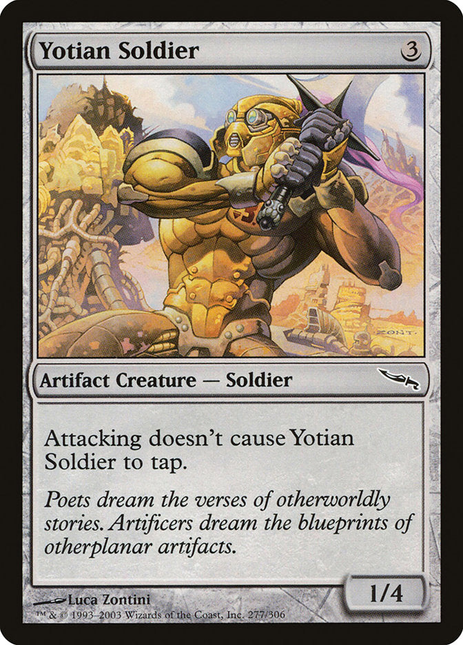Yotian Soldier [Mirrodin] | PLUS EV GAMES 
