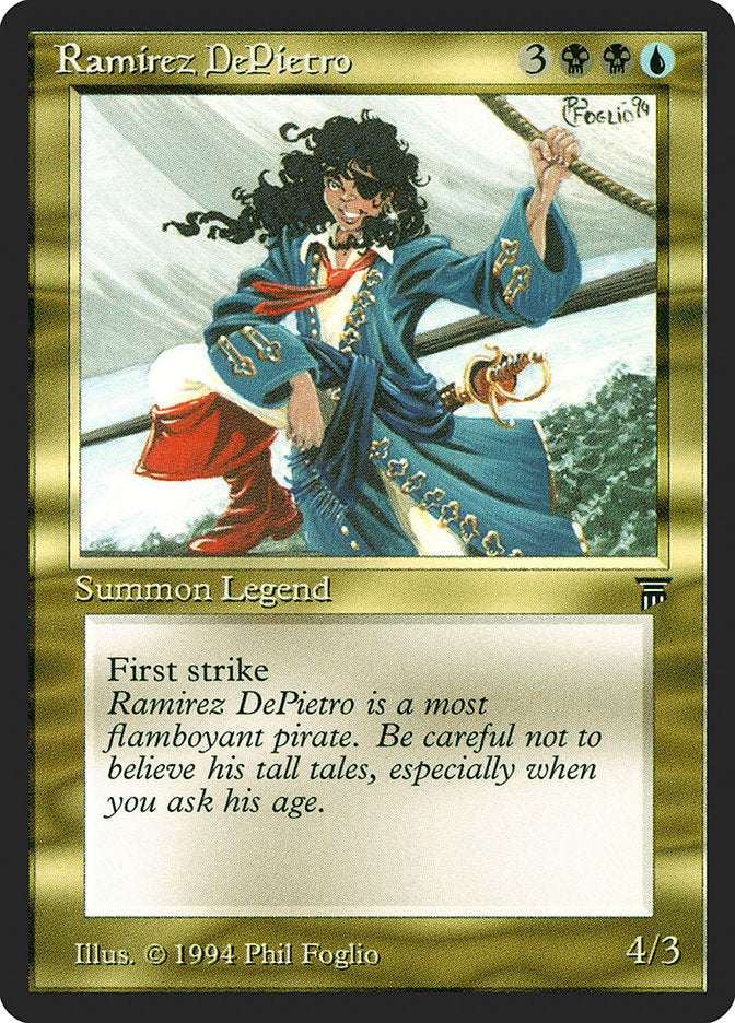 Ramirez DePietro [Legends] | PLUS EV GAMES 