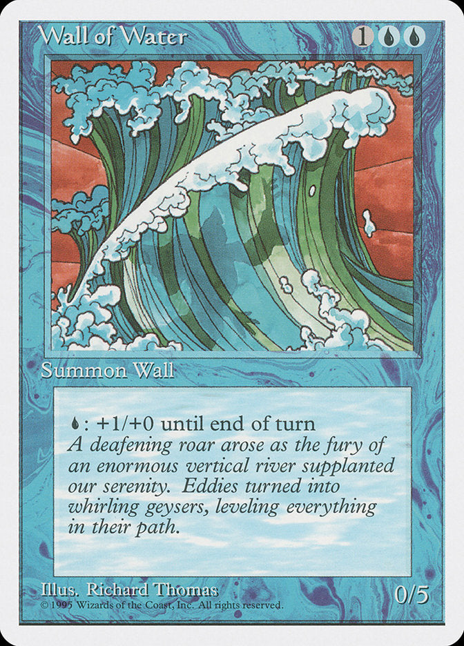 Wall of Water [Fourth Edition] | PLUS EV GAMES 