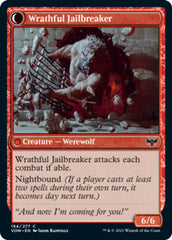 Weary Prisoner // Wrathful Jailbreaker [Innistrad: Crimson Vow] | PLUS EV GAMES 