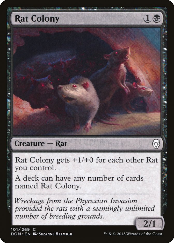 Rat Colony [Dominaria] | PLUS EV GAMES 