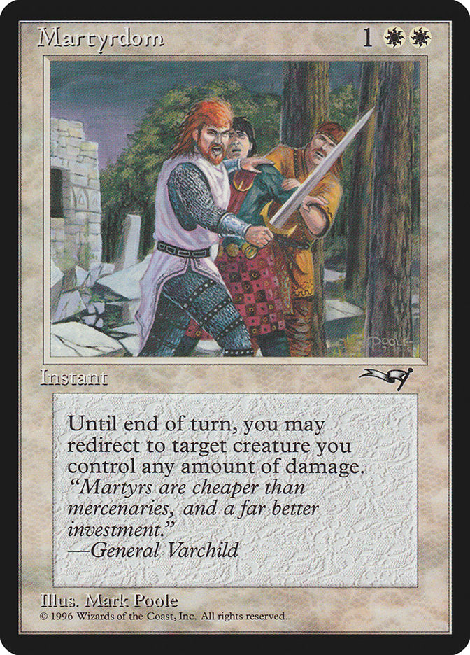 Martyrdom (Sword Drawn) [Alliances] | PLUS EV GAMES 