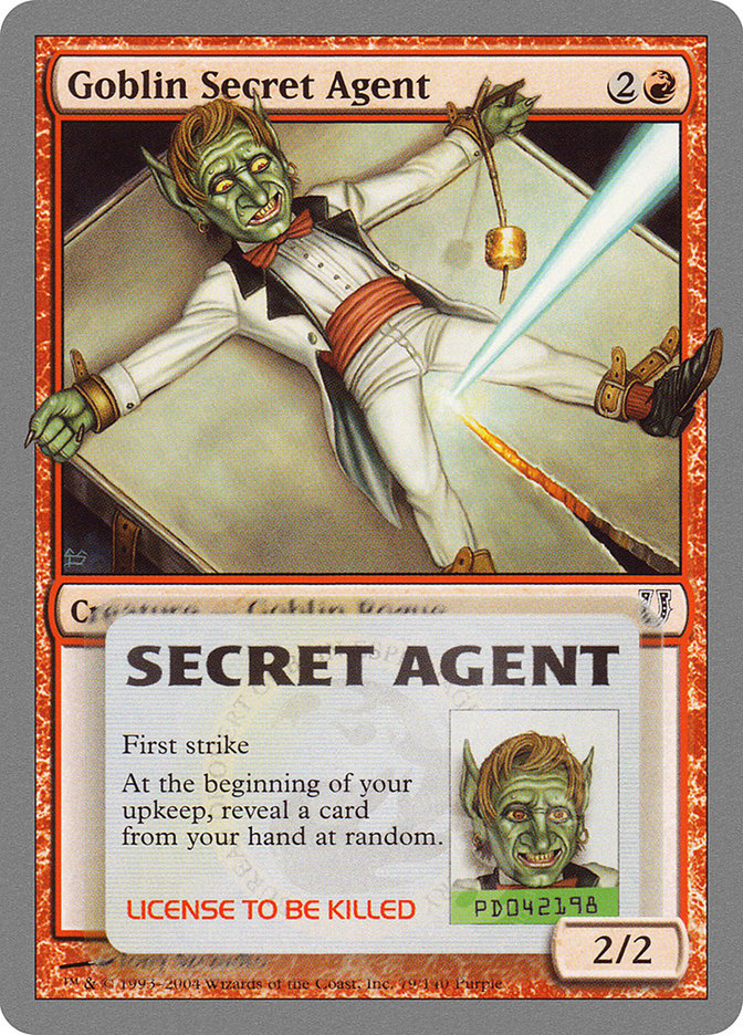 Goblin Secret Agent [Unhinged] | PLUS EV GAMES 