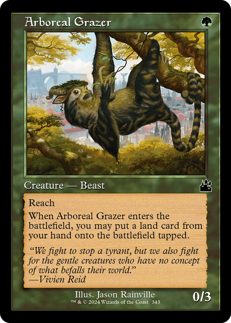 Arboreal Grazer (Retro Frame) [Ravnica Remastered] | PLUS EV GAMES 