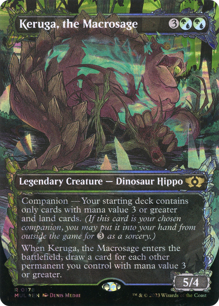 Keruga, the Macrosage (Halo Foil) [Multiverse Legends] | PLUS EV GAMES 