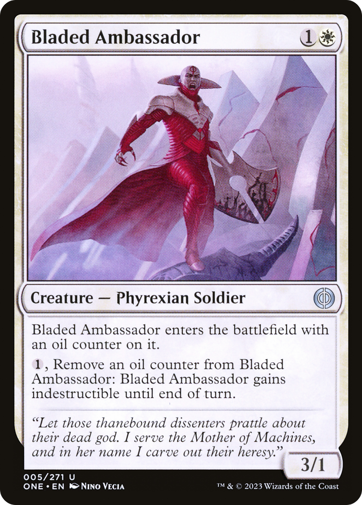 Bladed Ambassador [Phyrexia: All Will Be One] | PLUS EV GAMES 