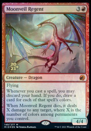 Moonveil Regent [Innistrad: Midnight Hunt Prerelease Promos] | PLUS EV GAMES 