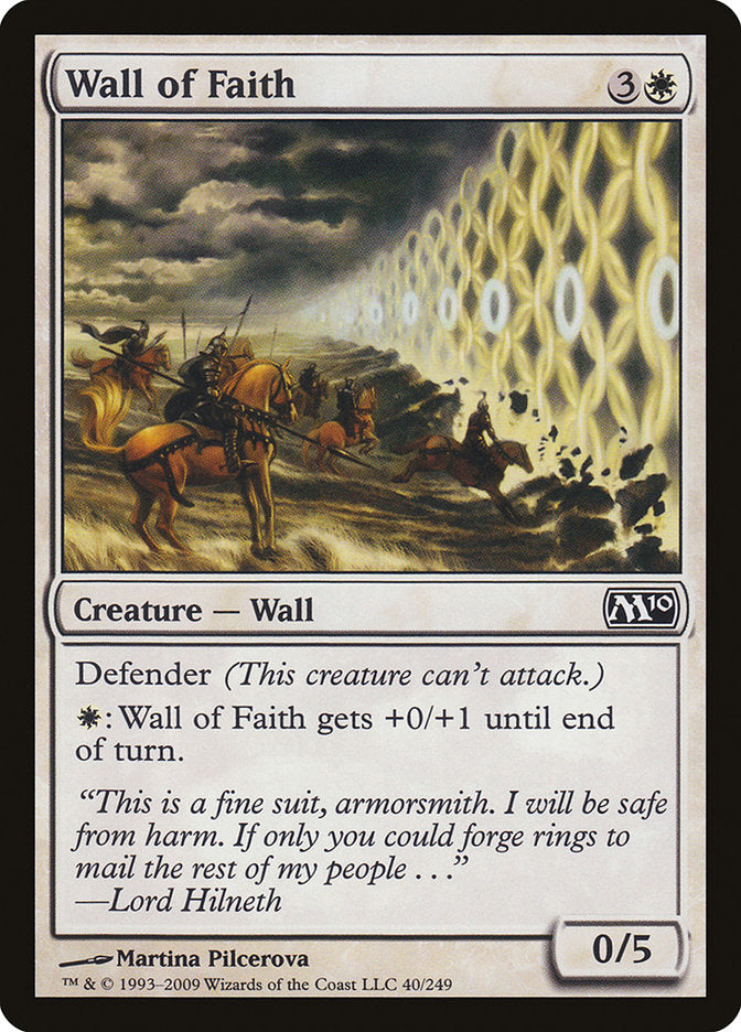 Wall of Faith [Magic 2010] | PLUS EV GAMES 