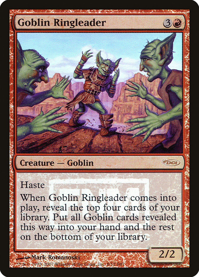 Goblin Ringleader [Friday Night Magic 2007] | PLUS EV GAMES 