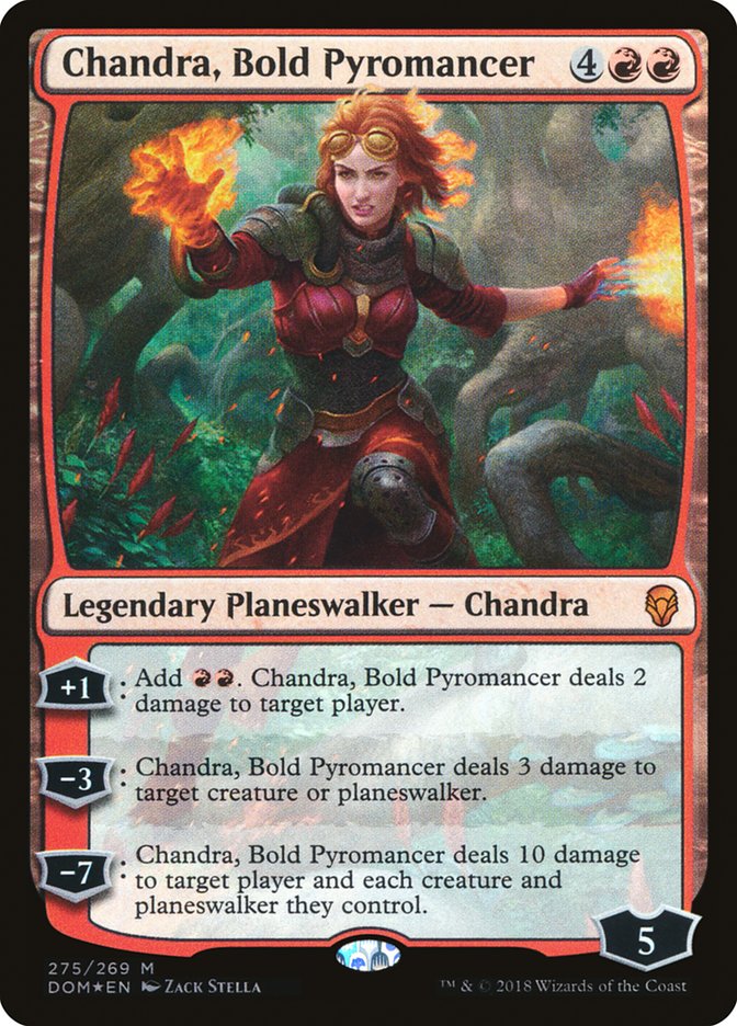Chandra, Bold Pyromancer [Dominaria] | PLUS EV GAMES 