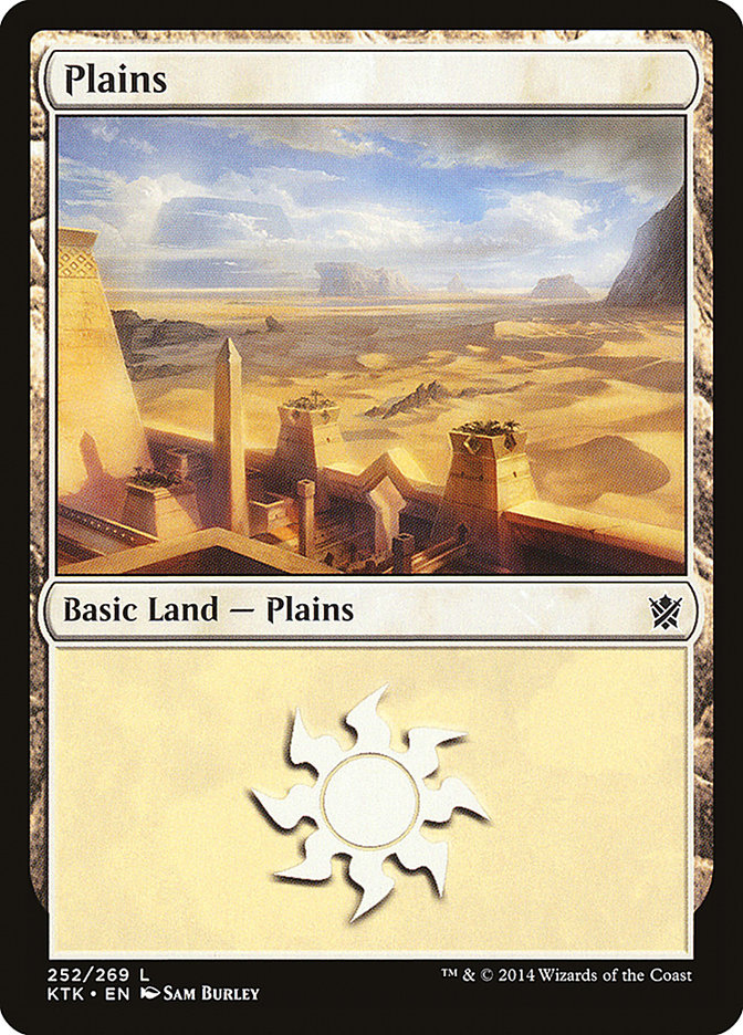 Plains (252) [Khans of Tarkir] | PLUS EV GAMES 