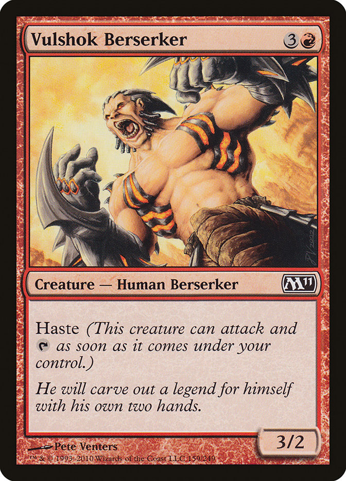 Vulshok Berserker [Magic 2011] | PLUS EV GAMES 