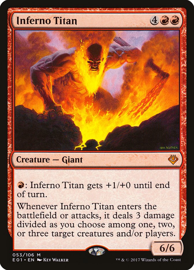 Inferno Titan [Archenemy: Nicol Bolas] | PLUS EV GAMES 