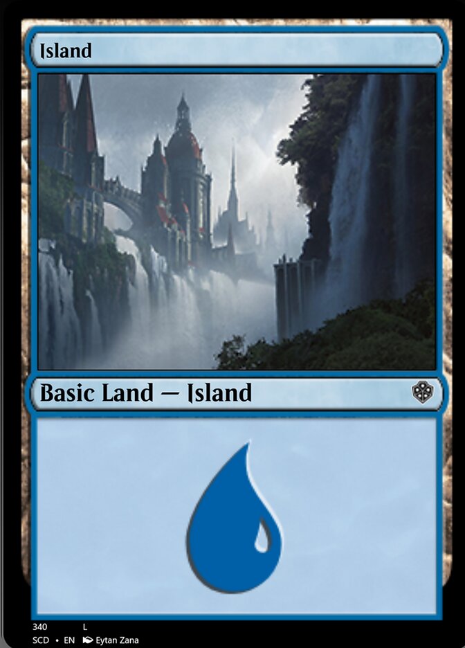 Island (340) [Starter Commander Decks] | PLUS EV GAMES 