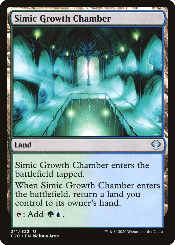 Simic Growth Chamber [Commander 2020] | PLUS EV GAMES 