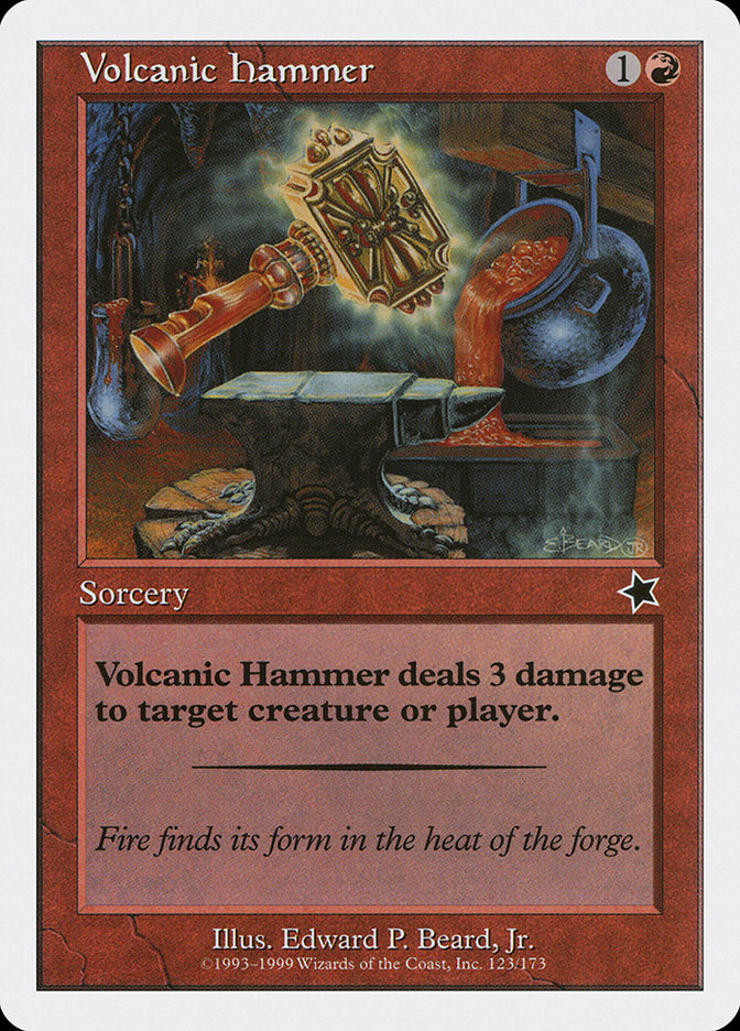 Volcanic Hammer [Starter 1999] | PLUS EV GAMES 