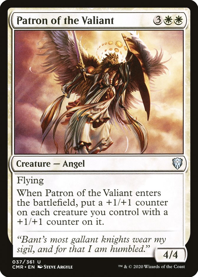 Patron of the Valiant [Commander Legends] | PLUS EV GAMES 