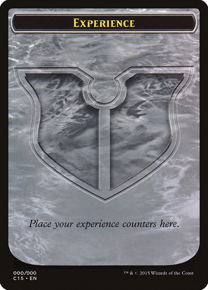 Experience // Experience Double-Sided Token [Commander 2015 Tokens] | PLUS EV GAMES 