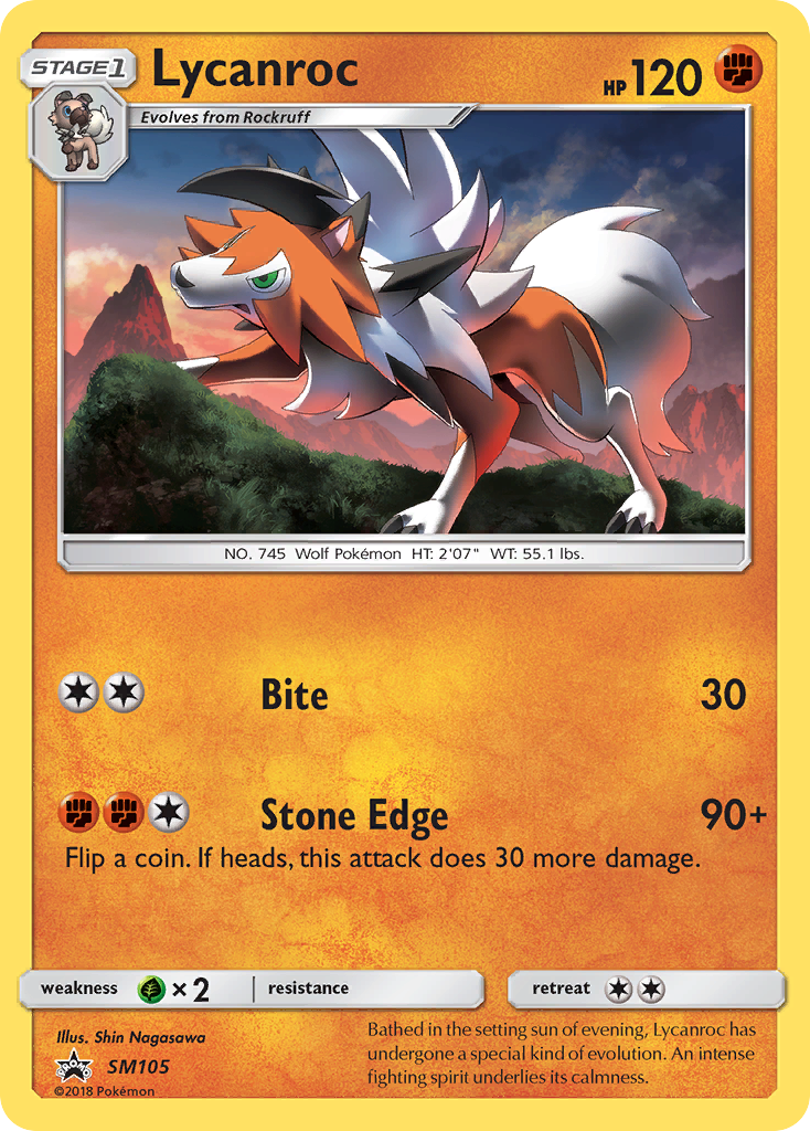 Lycanroc [SM Black Star Promos] | PLUS EV GAMES 