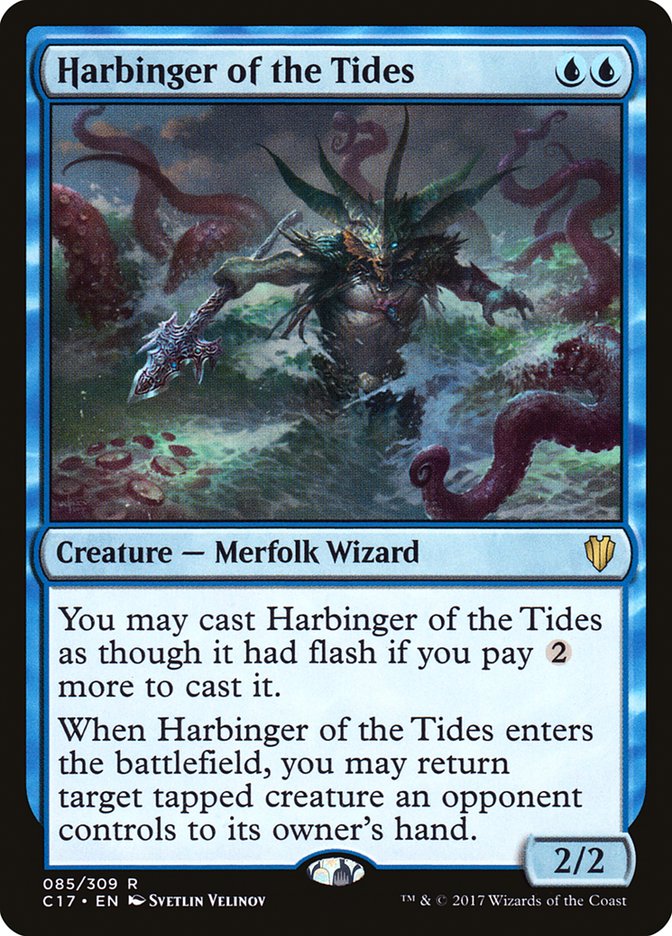 Harbinger of the Tides [Commander 2017] | PLUS EV GAMES 