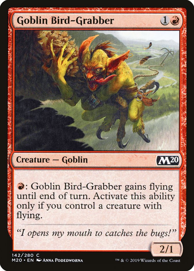 Goblin Bird-Grabber [Core Set 2020] | PLUS EV GAMES 