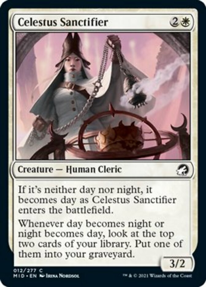 Celestus Sanctifier [Innistrad: Midnight Hunt] | PLUS EV GAMES 