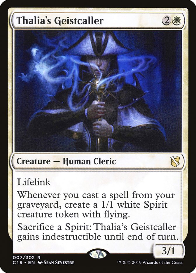 Thalia's Geistcaller [Commander 2019] | PLUS EV GAMES 