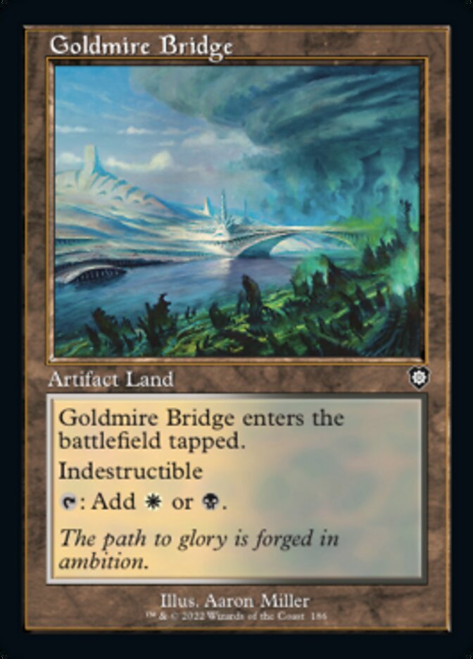Goldmire Bridge (Retro) [The Brothers' War Commander] | PLUS EV GAMES 