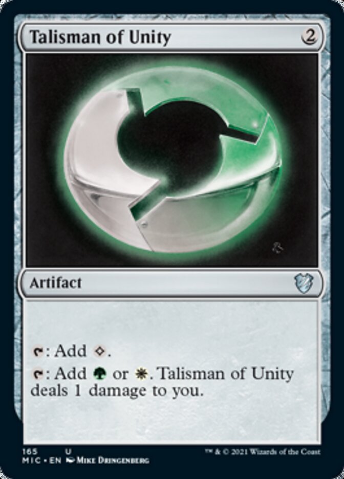 Talisman of Unity [Innistrad: Midnight Hunt Commander] | PLUS EV GAMES 