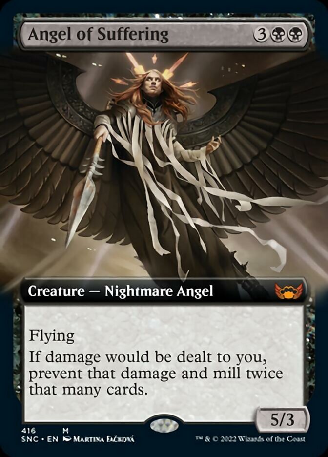 Angel of Suffering (Extended Art) [Streets of New Capenna] | PLUS EV GAMES 