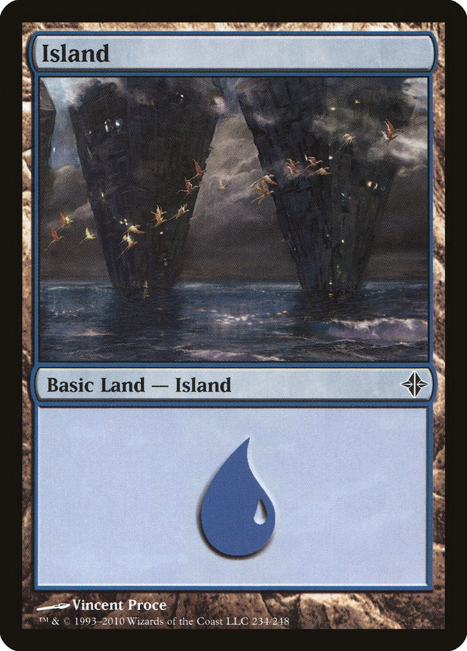 Island (234) [Rise of the Eldrazi] | PLUS EV GAMES 