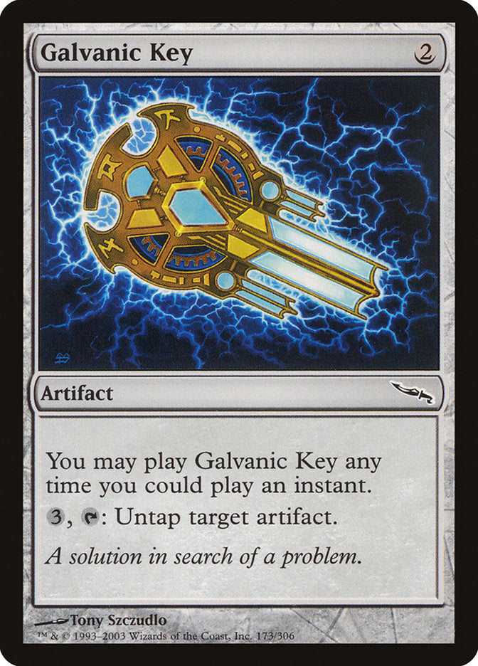 Galvanic Key [Mirrodin] | PLUS EV GAMES 