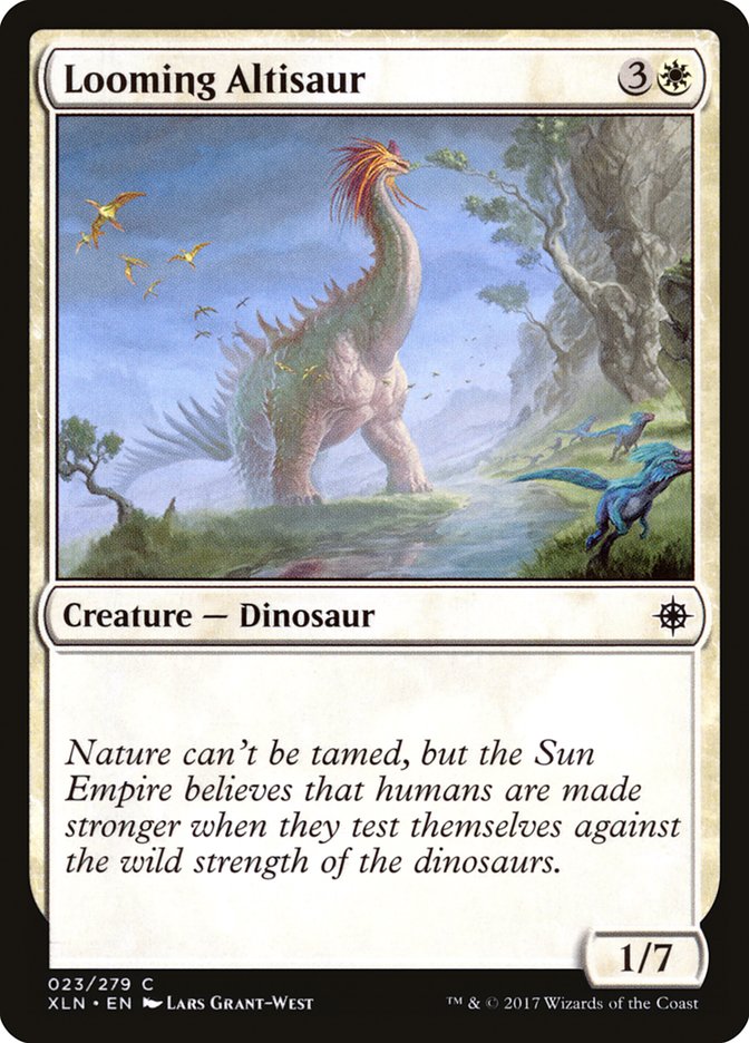 Looming Altisaur [Ixalan] | PLUS EV GAMES 