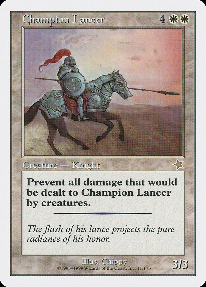 Champion Lancer [Starter 1999] | PLUS EV GAMES 