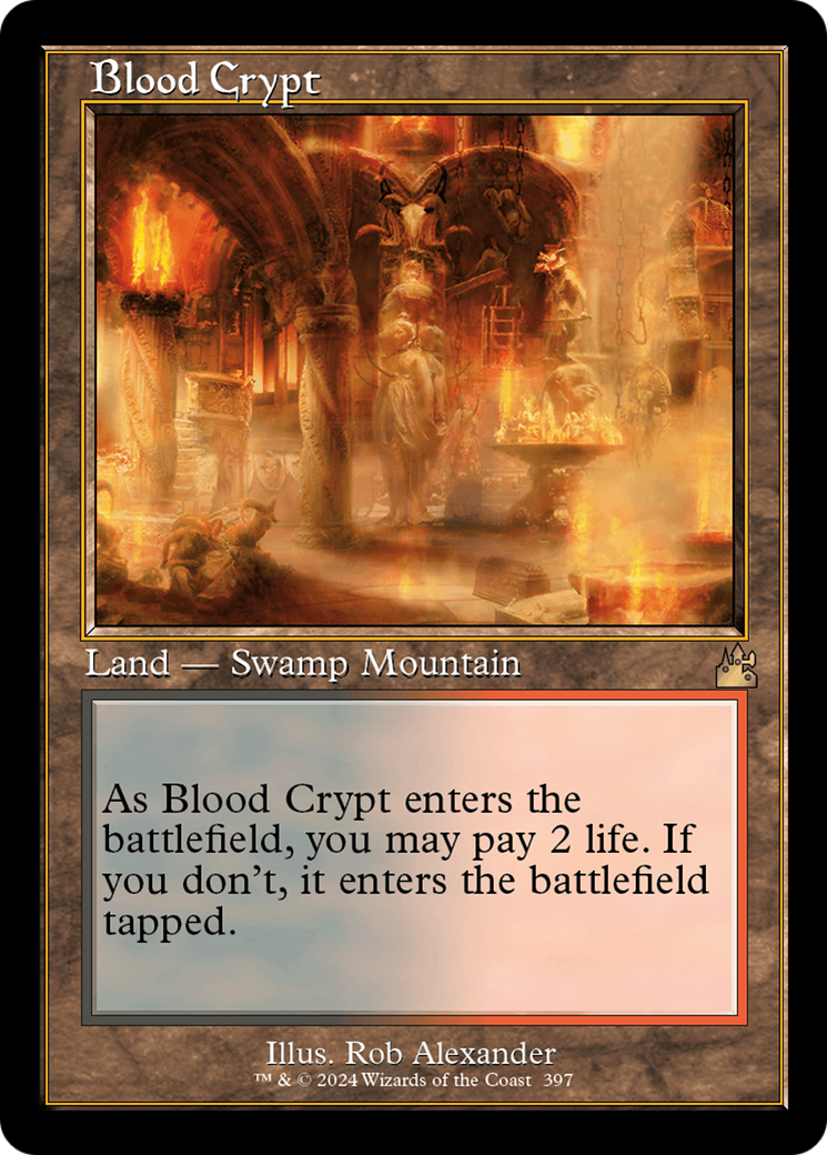 Blood Crypt (Retro) [Ravnica Remastered] | PLUS EV GAMES 