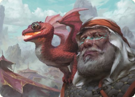 Dragon Whelp Art Card [Dominaria United Art Series] | PLUS EV GAMES 