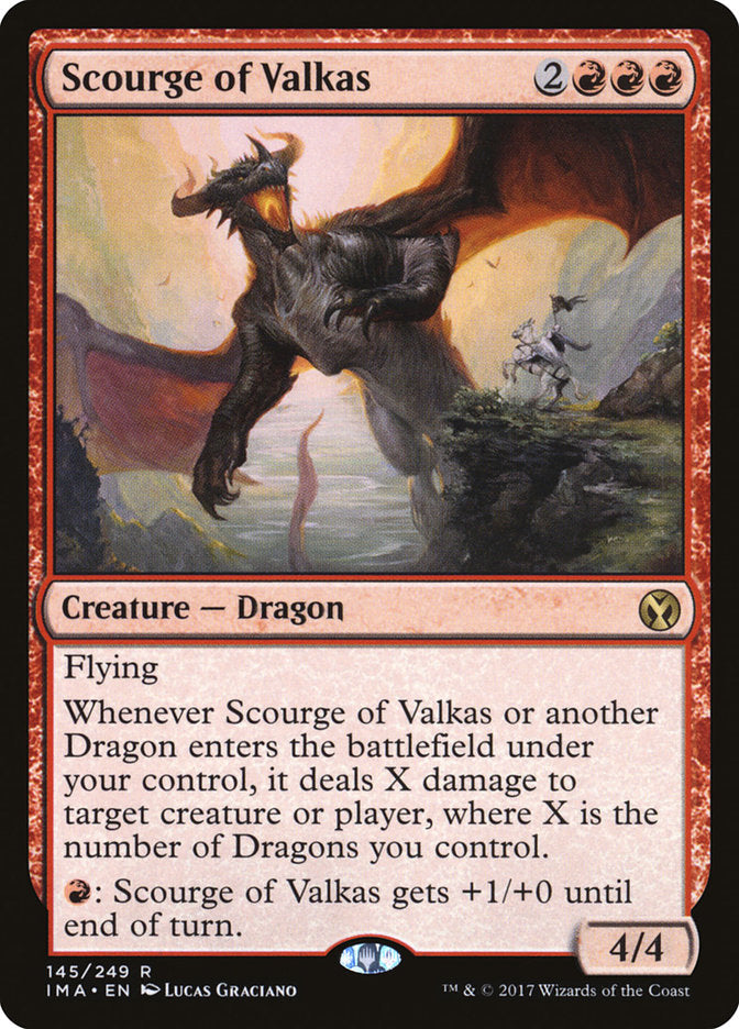 Scourge of Valkas [Iconic Masters] | PLUS EV GAMES 