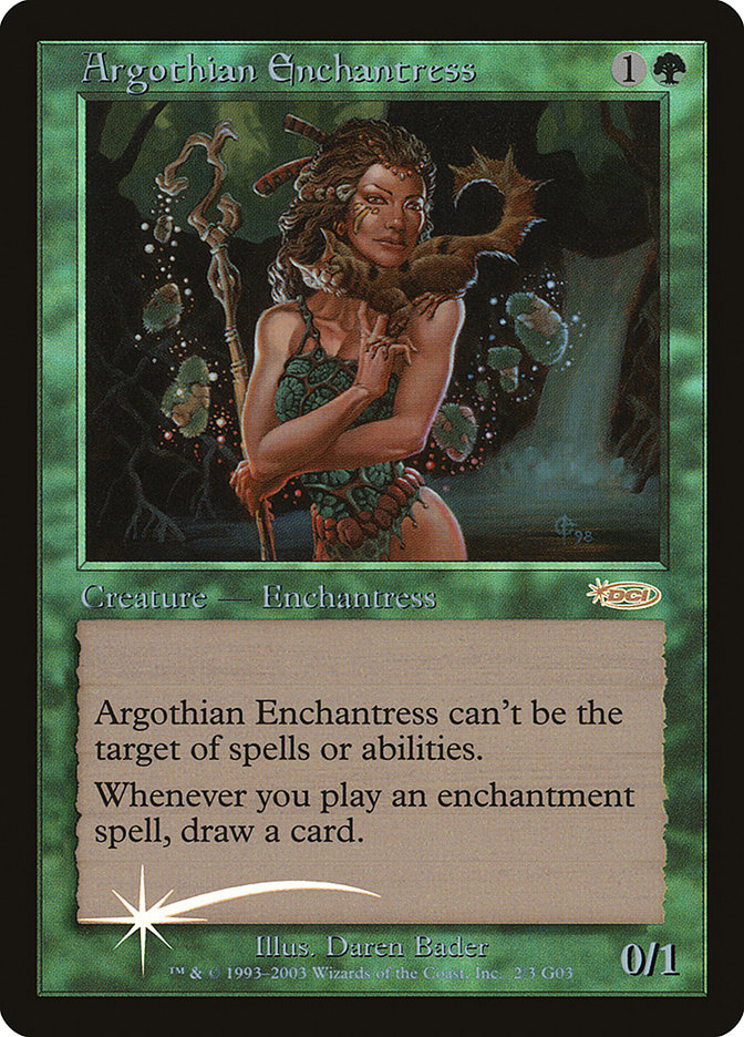 Argothian Enchantress [Judge Gift Cards 2003] | PLUS EV GAMES 