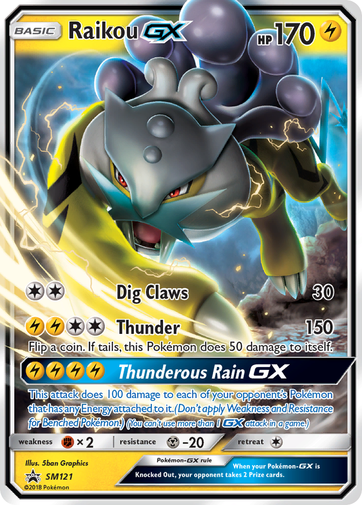 Raikou-GX [SM Black Star Promos]