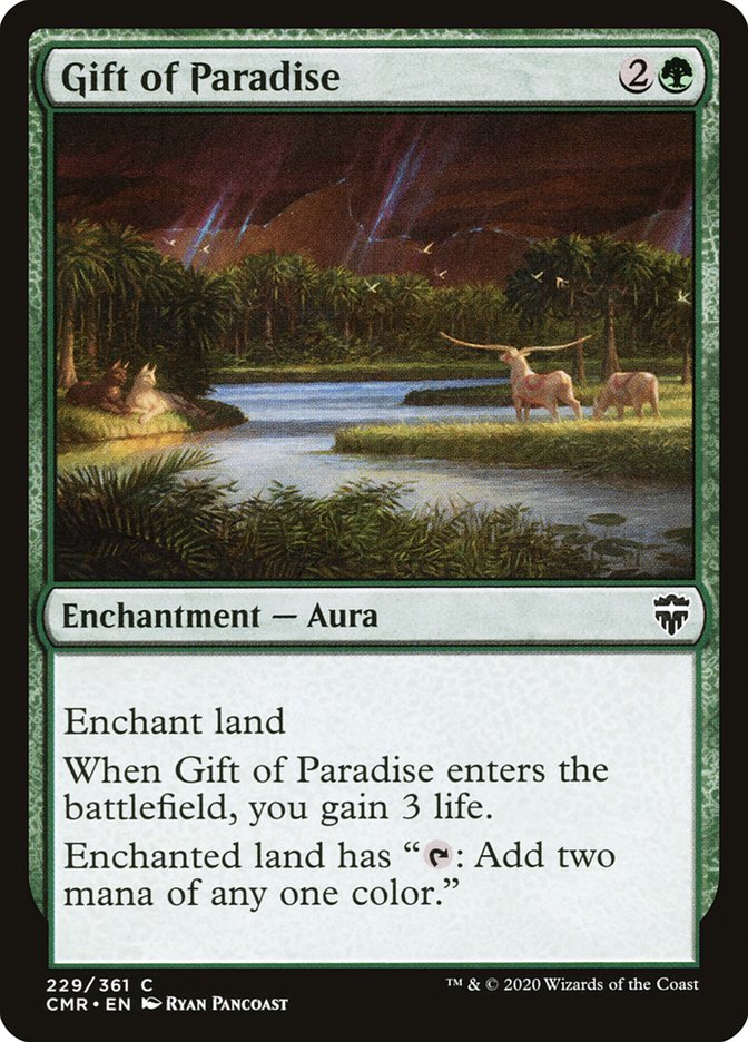 Gift of Paradise [Commander Legends] | PLUS EV GAMES 