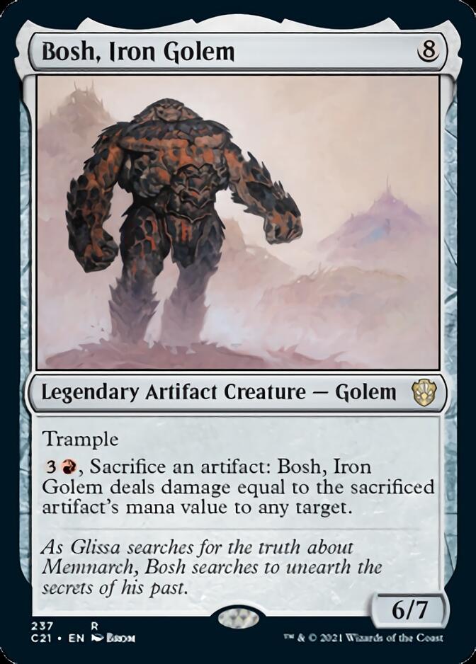 Bosh, Iron Golem [Commander 2021] | PLUS EV GAMES 