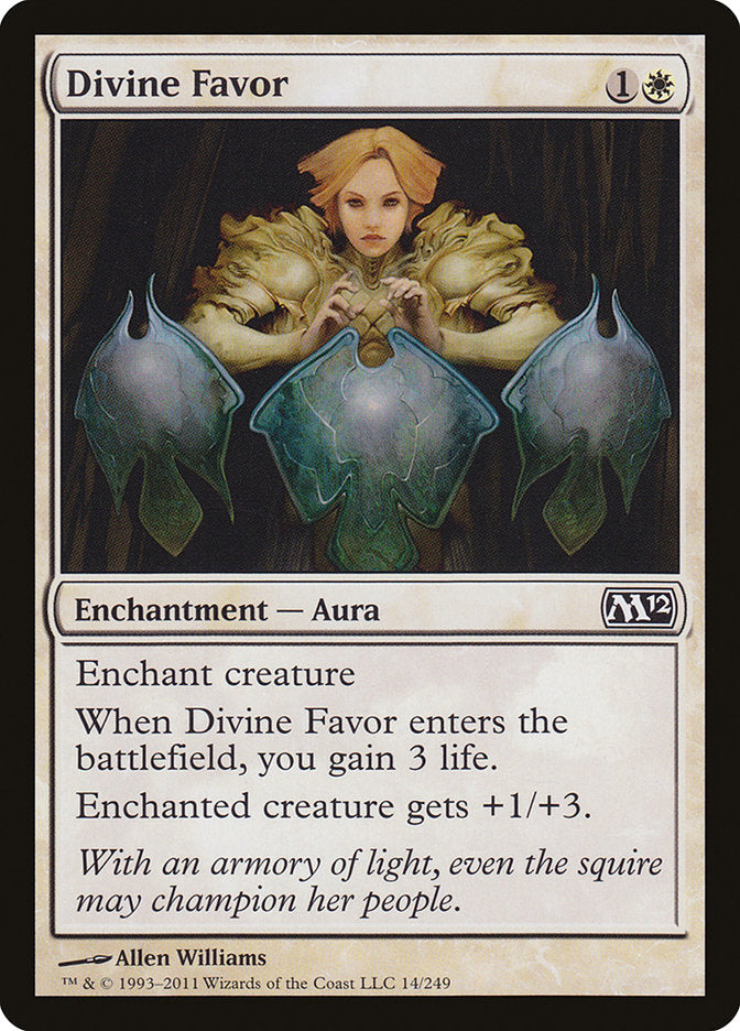 Divine Favor [Magic 2012] | PLUS EV GAMES 